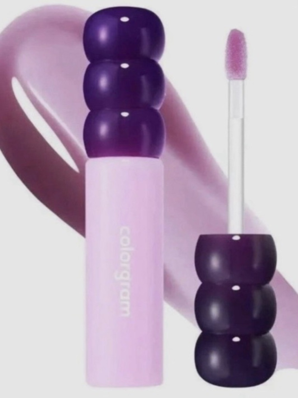 New Colorgram Fruity Glass Tint-01 Grape Coke~Lip Tint & Moisture/K-Beauty